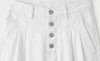 Anabia Pearl White Wide-Leg Jeans