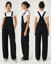 Midnight Noir Denim Overall