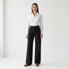 ANABIA Noir Wide-Leg Jeans